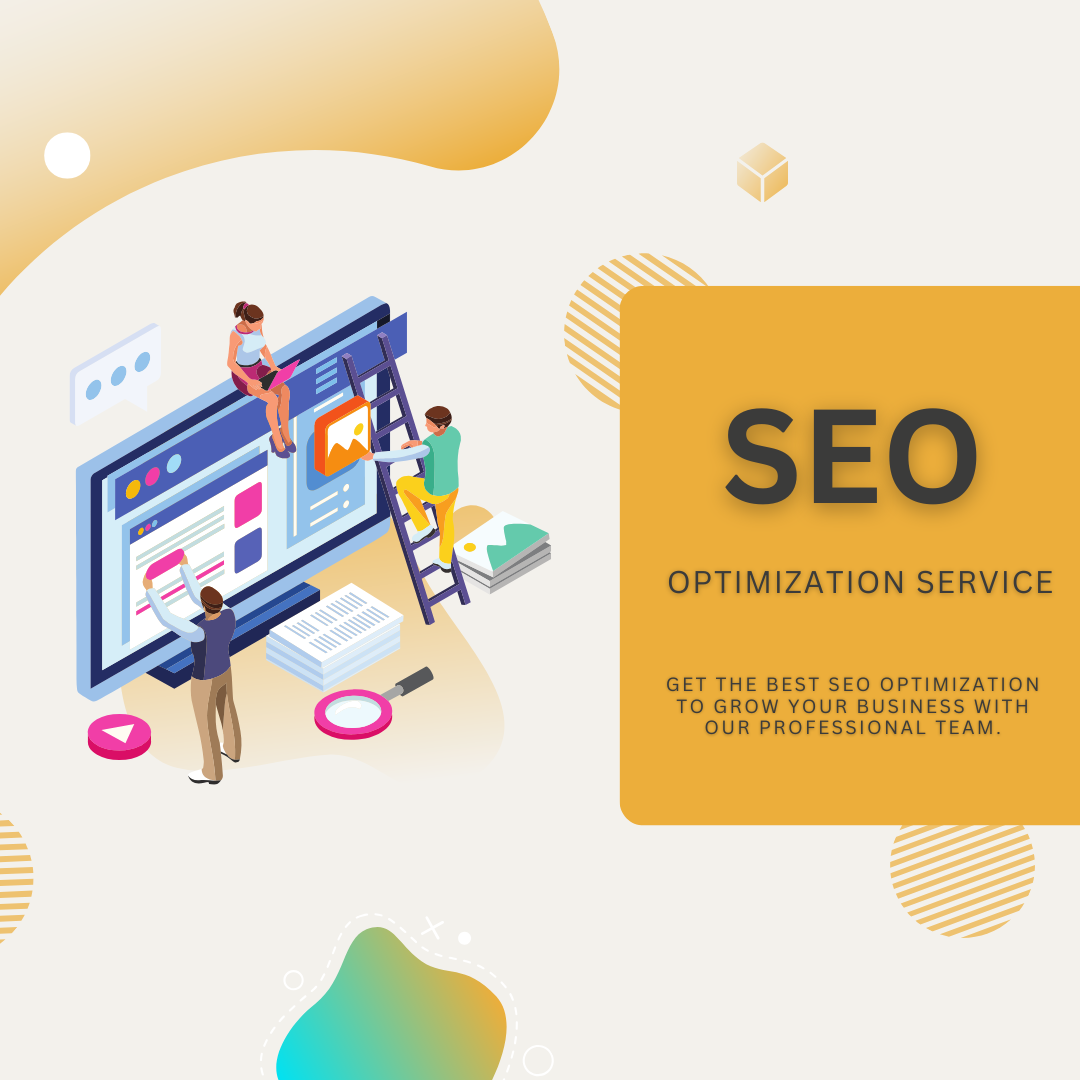 Turquoise Blue Promotional Service Illustration Facebook Post (1080 x 1080 px)